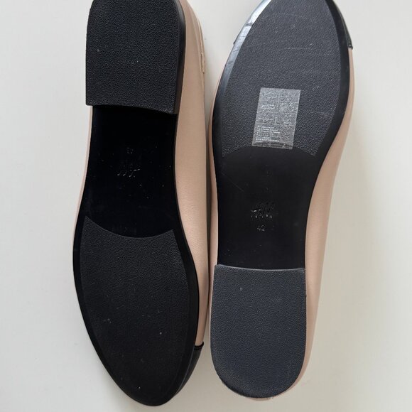 H&M Beige and Black Ballet Flats - Picture 4 of 6